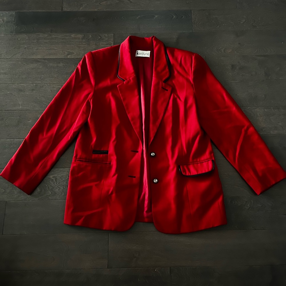 Red Vintage Blazer